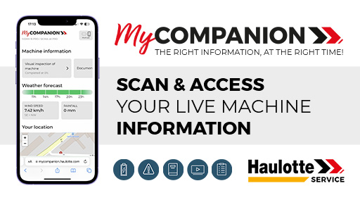Découvrez l'application My Haulotte